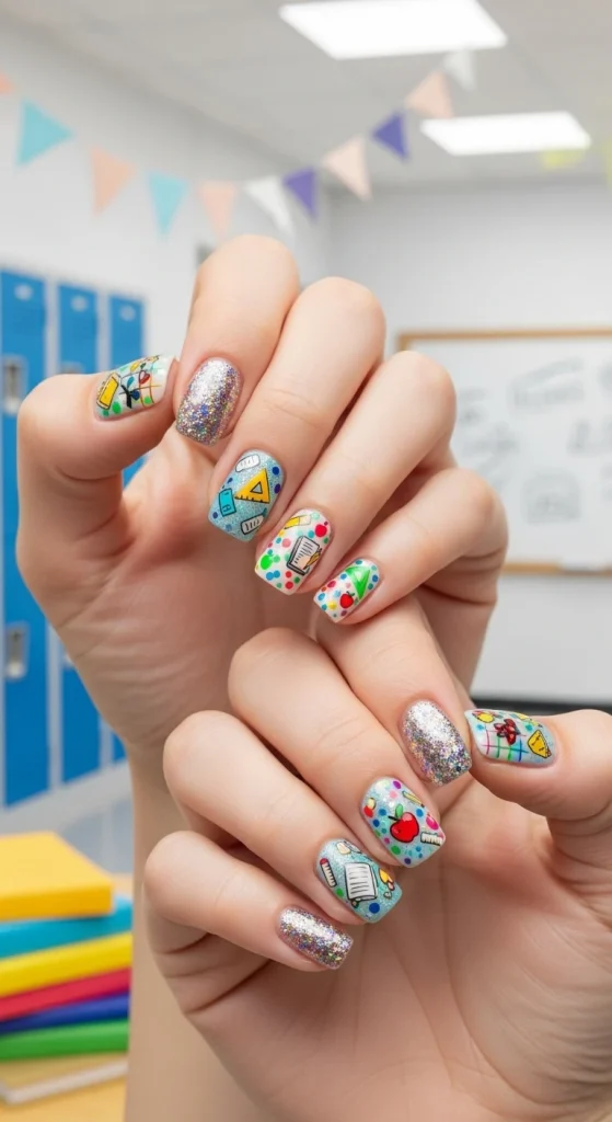 Back-to-School Glitter Pop