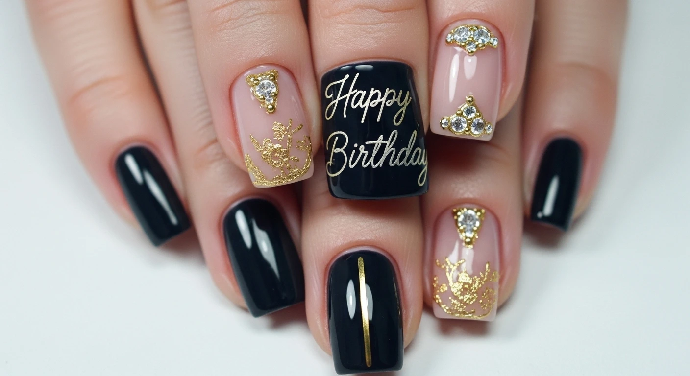 Birthday Nail Ideas