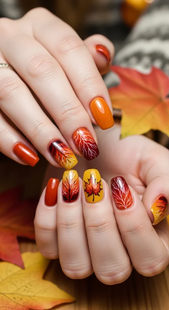 Burnt Orange – Autumn Leaf Inspiration