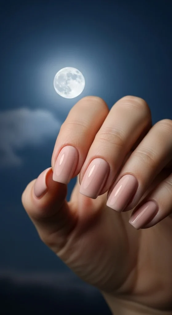 Classic Nude Gel Nails