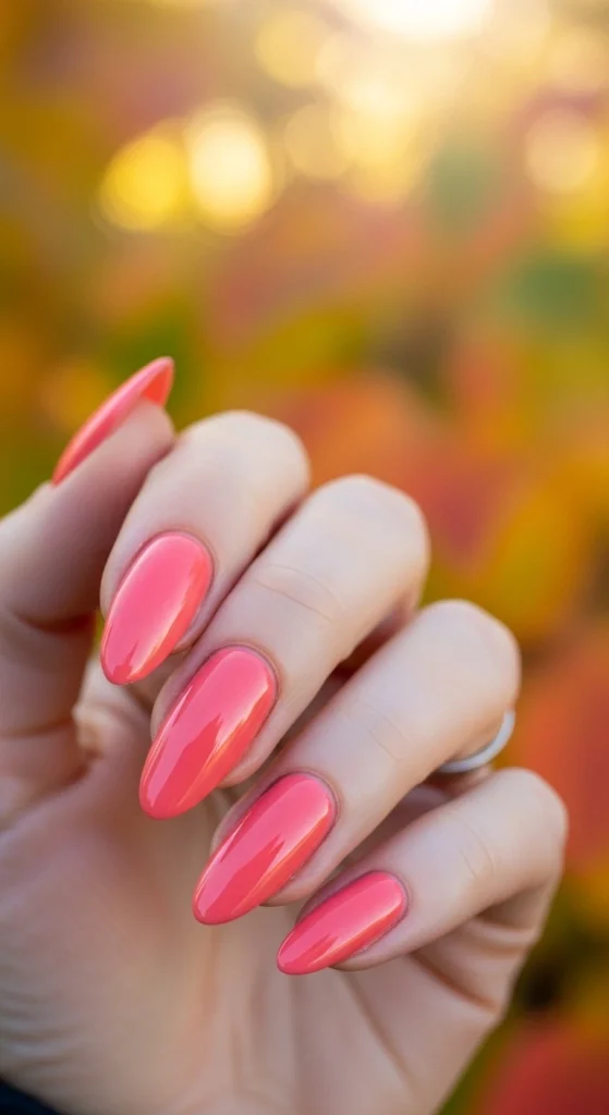 Coral Pink for a Warm Touch