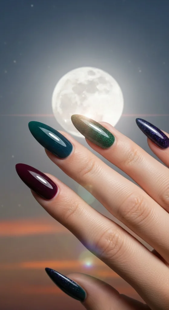 Dark Gel Nail Colors