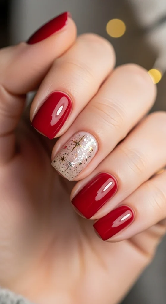 Festive Starlight Nails