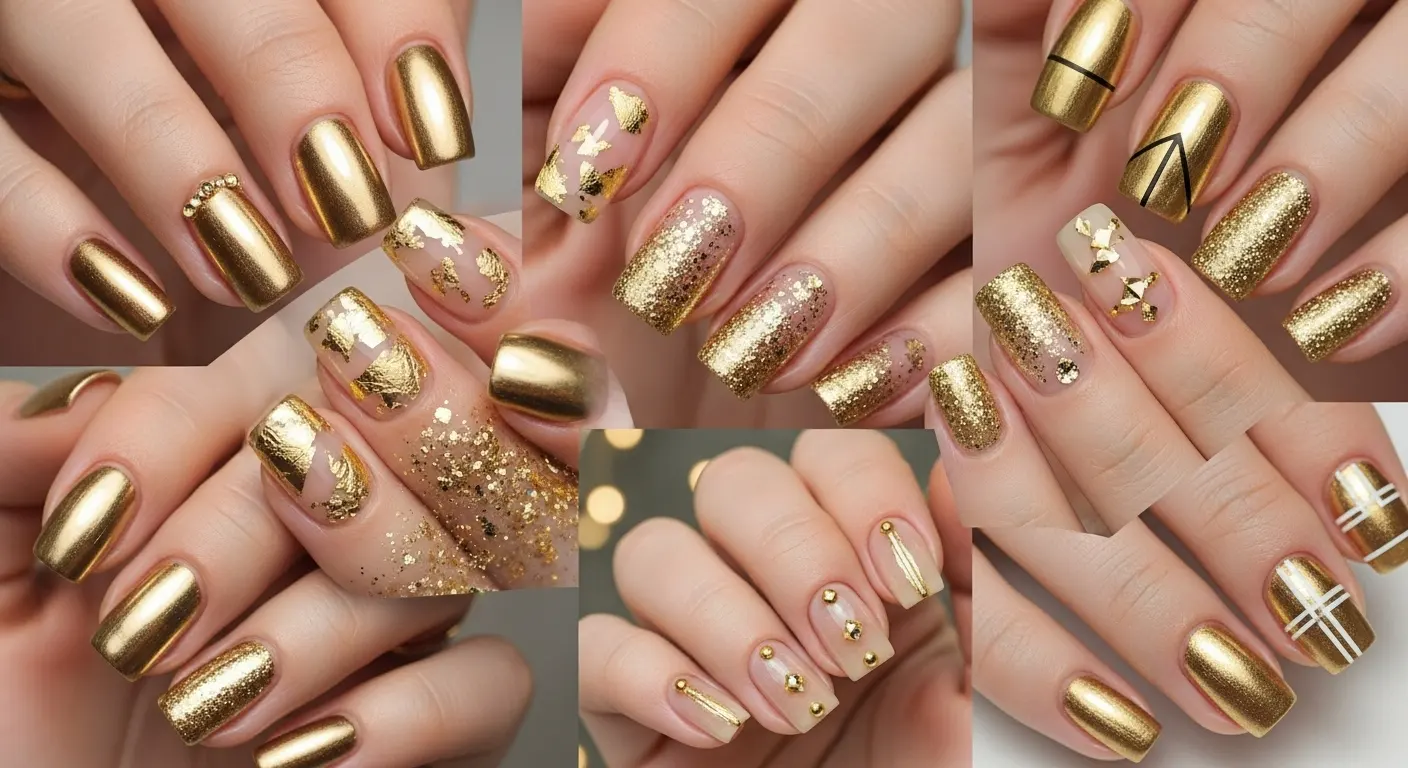 Gold Nail Ideas