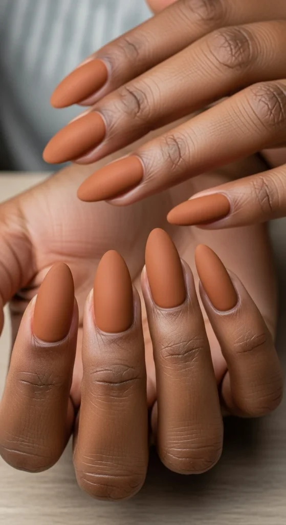 Matte Caramel Finish