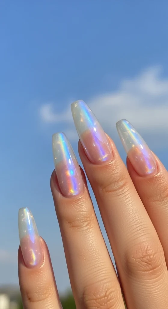 Moonstone Mist Nails