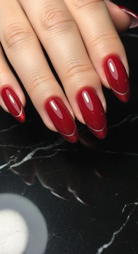 Ruby Edge Nails