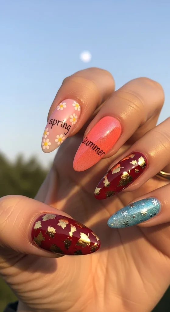 Seasonal Gel Nail Colors