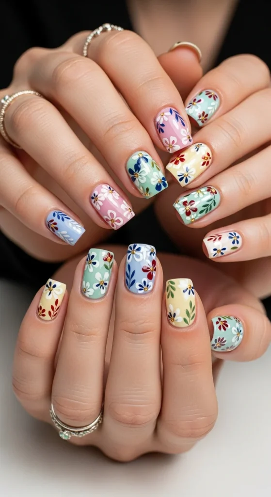 Abstract Floral Patterns