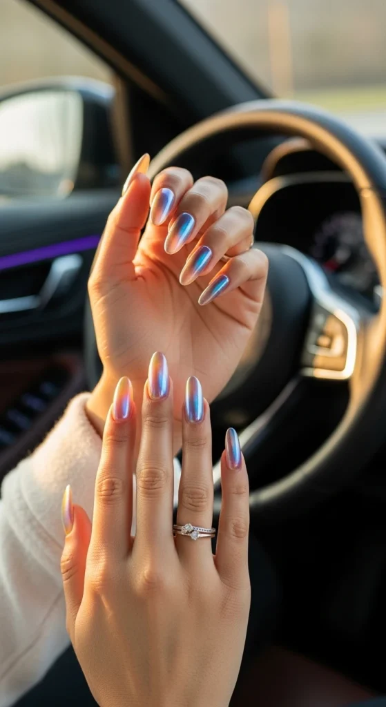 Aura Nails with Gradient Magic