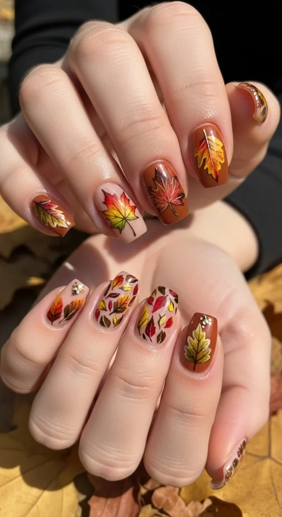 Autumn Leaf Art