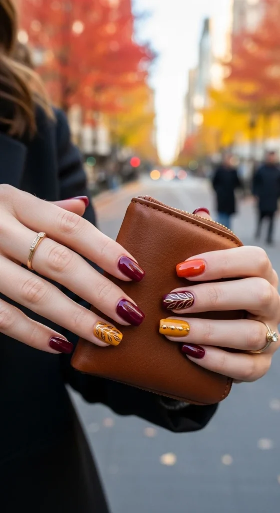 Burgundy Chic – Deep Fall Shades