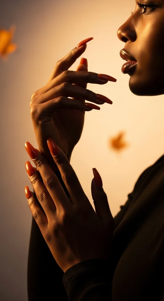 Burnt Orange Elegance for a True Autumn Glow