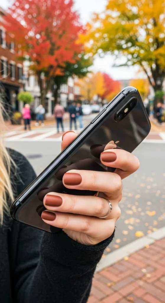 Burnt Sienna with Matte FinishBurnt Sienna with Matte Finish