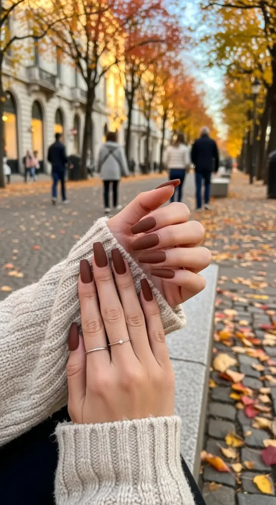 Chocolate Matte – Cozy Fall Finish