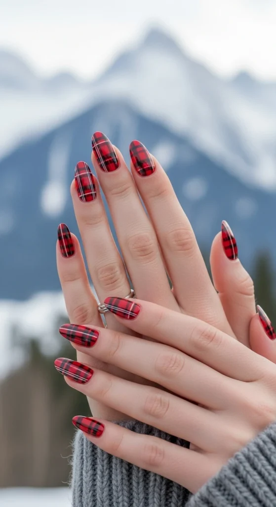 Classic Red and Black Plaid Elegance