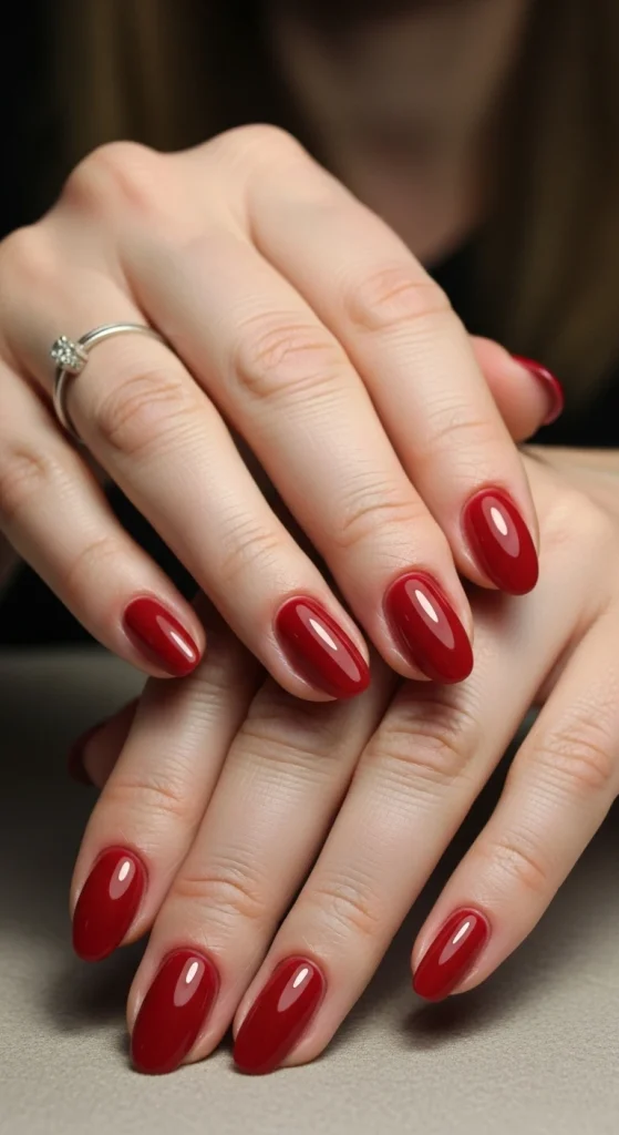 Classic Red with a Muted Undertone