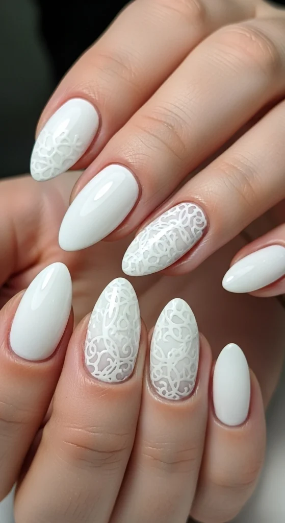 Classic White with Subtle Patterns