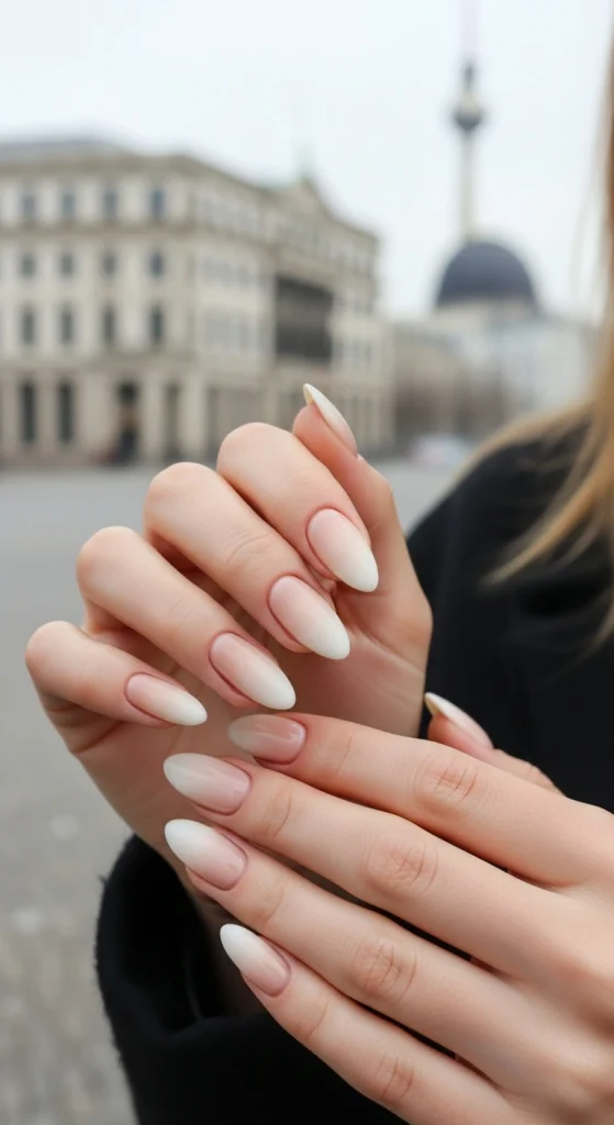 Cream and Beige Ombre for Subtle Gradient Charm