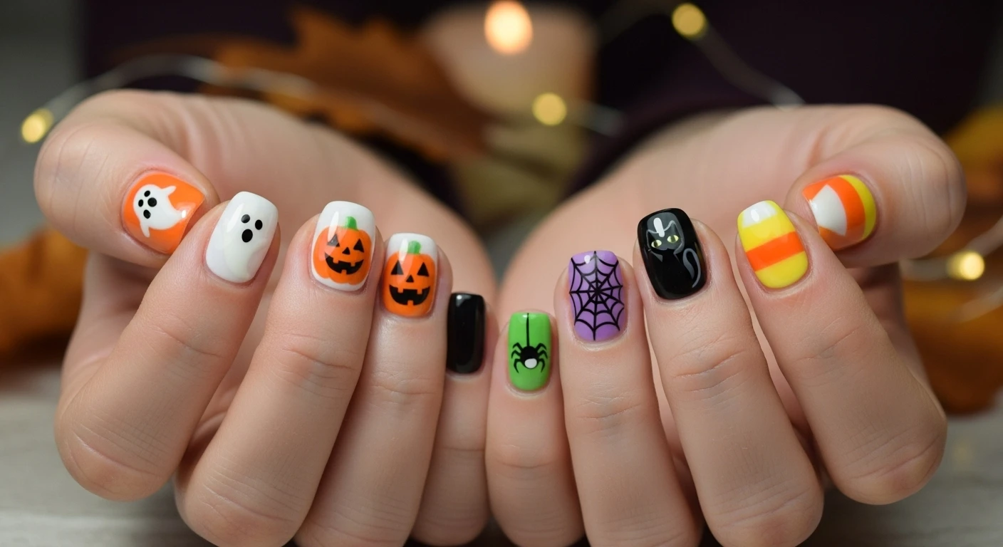 Cute Halloween Nails