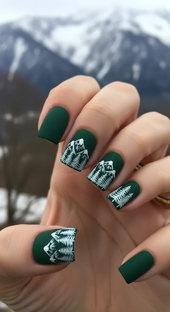 Deep Forest Green for a Natural Vibe