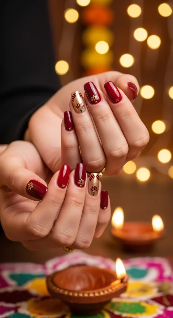 Deep Red and Maroon Shades for Elegance