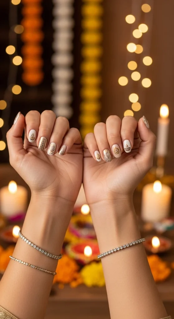 Festive Neutrals with Subtle Shine