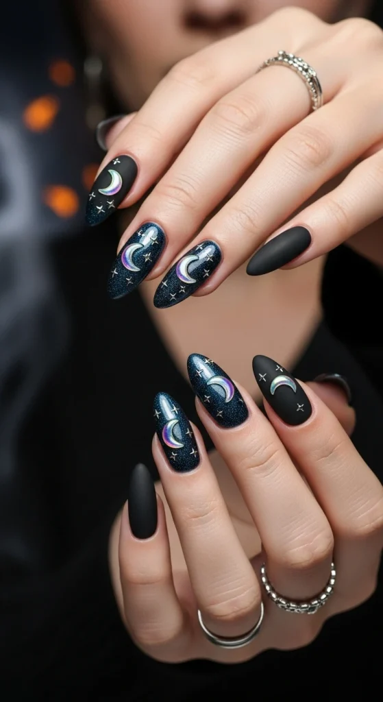 Floating Crescent Moons