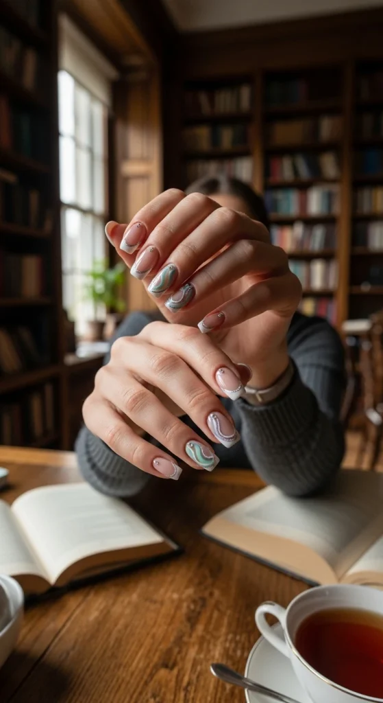 French Tips with a Twist