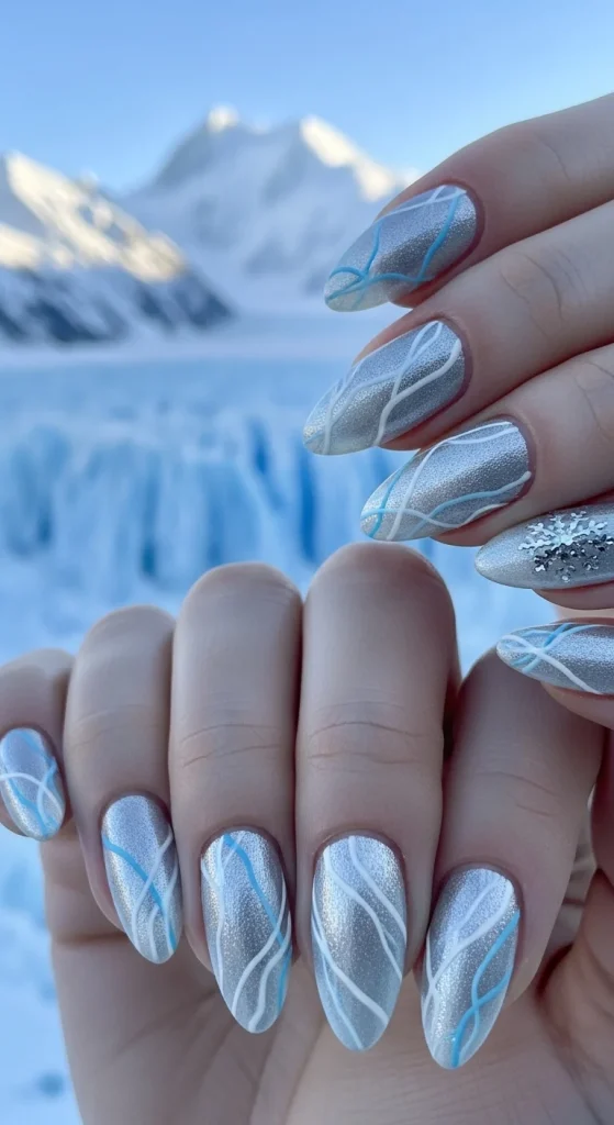 Frosty Silver for Icy Elegance