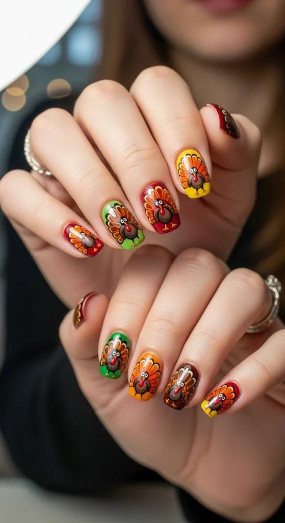 Full Turkey Hand Designs