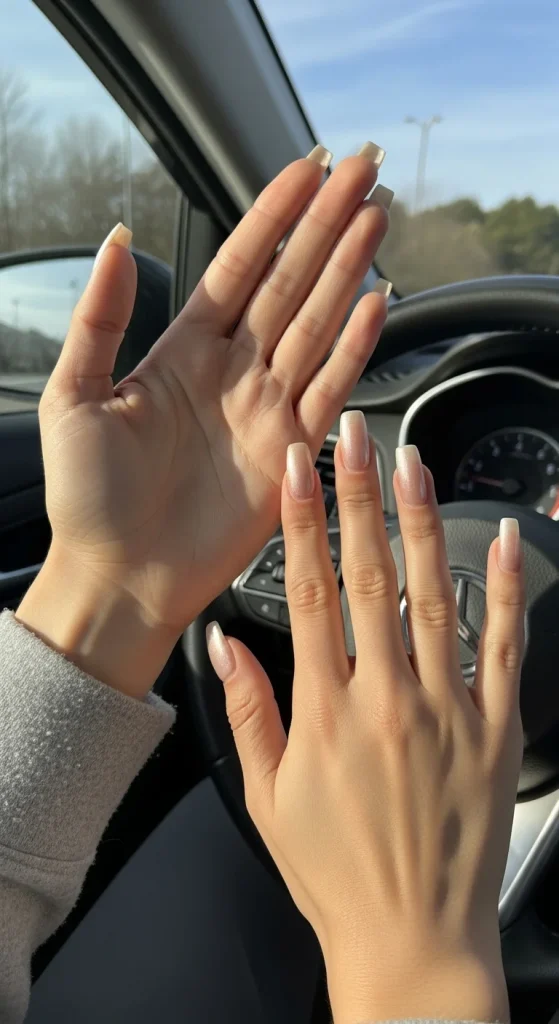 Glazed Donut Nails for a High-Shine Finish