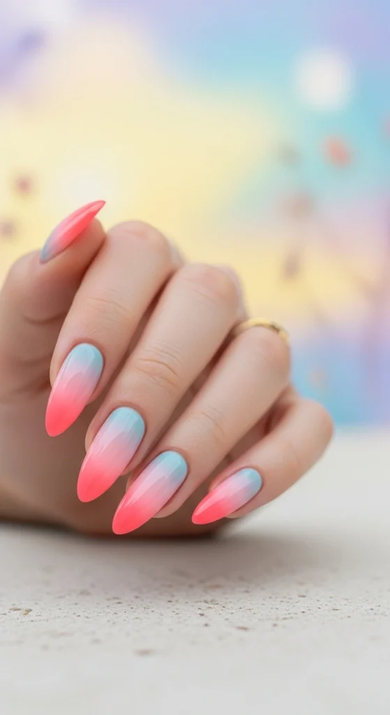 Gradient Ombre Nails