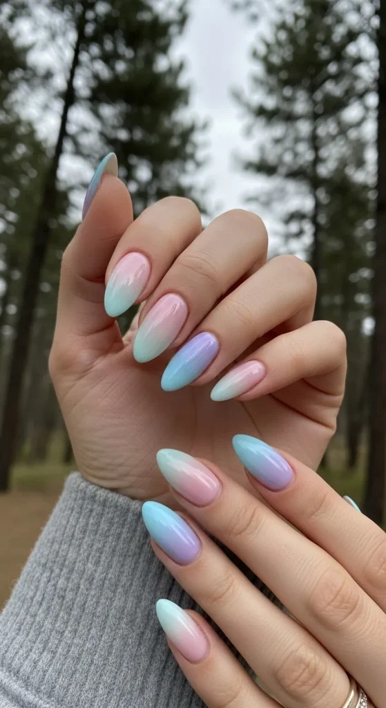 Gradient Ombre with Soft Hues