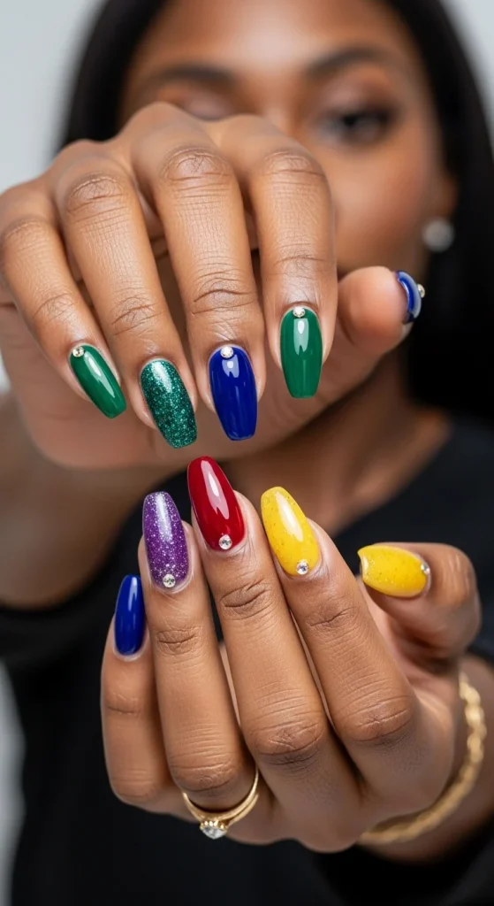 Jewel-Toned Glamour