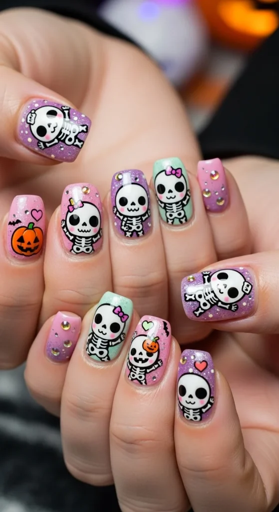 Kawaii Skeletons for Adorable Edge