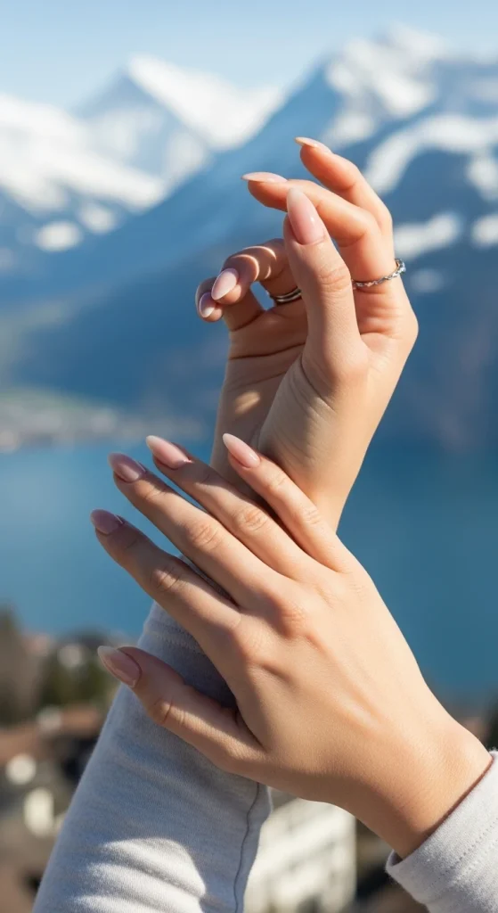 Light Acorn Gloss Nails