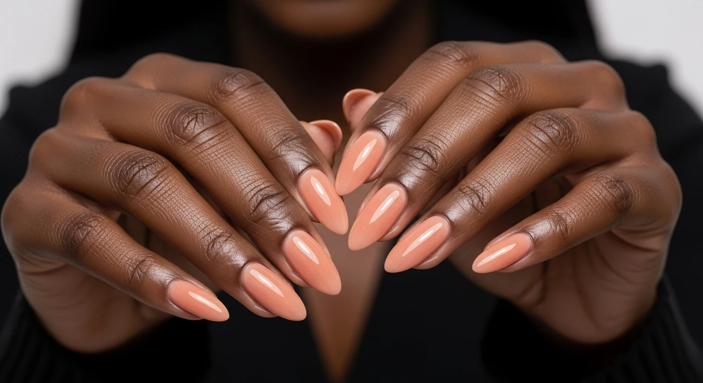 Light Nail Colors for Black Women