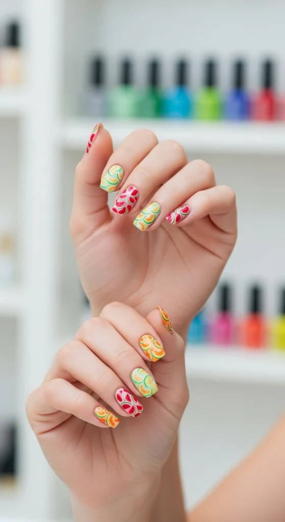 Melon Mix for a Multicolor Statement