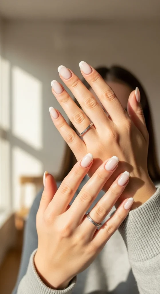 Milky White with Soft Edges