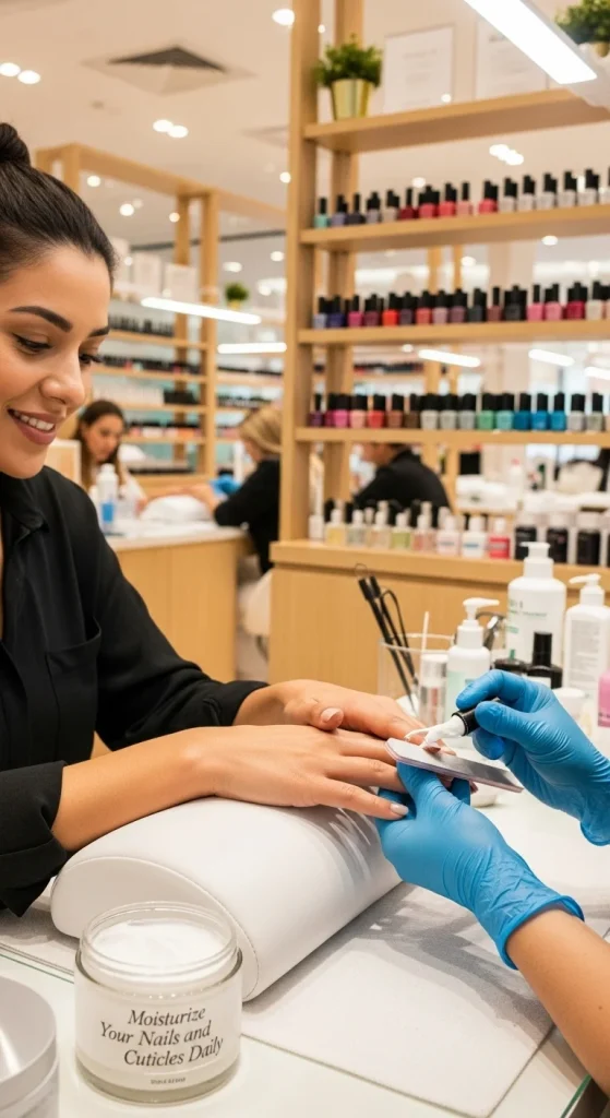 Moisturize Your Nails and Cuticles Daily
