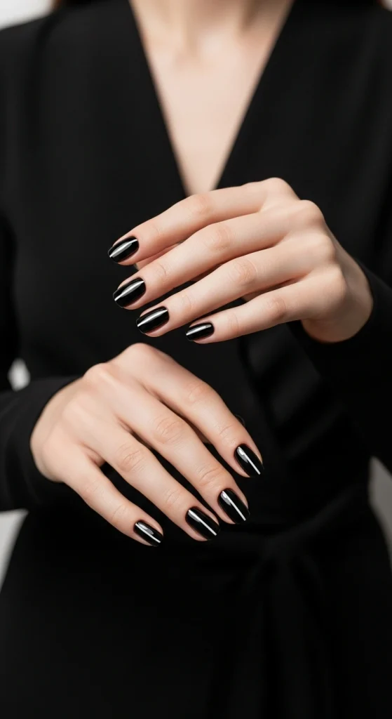 Negative Line Through the Center