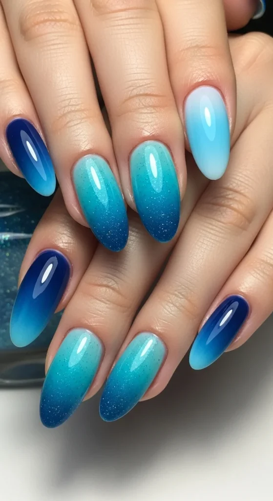 Ocean Blue Fade