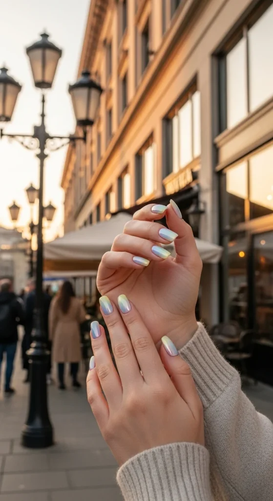 Pastel Gradient Nails