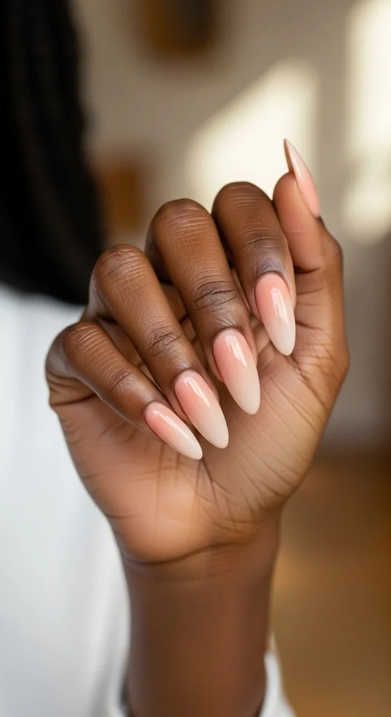 Peachy Nude Ombre