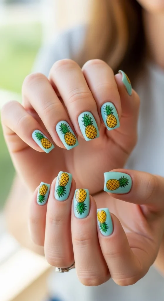 Pineapple Paradise for a Tropical Vibe