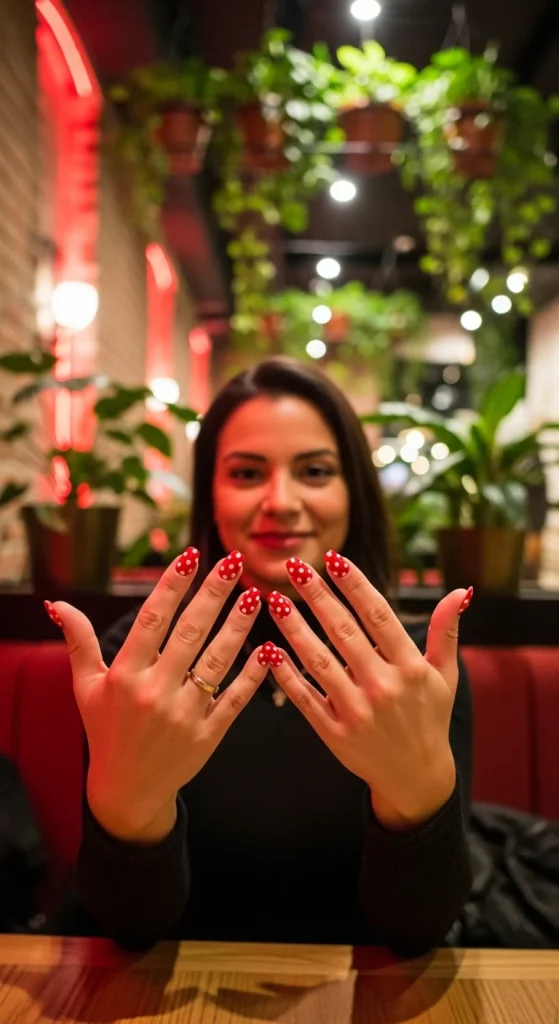 Playful Polka Dots Nails