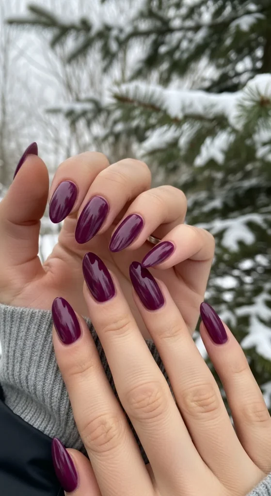 Plum Purple for Bold Drama