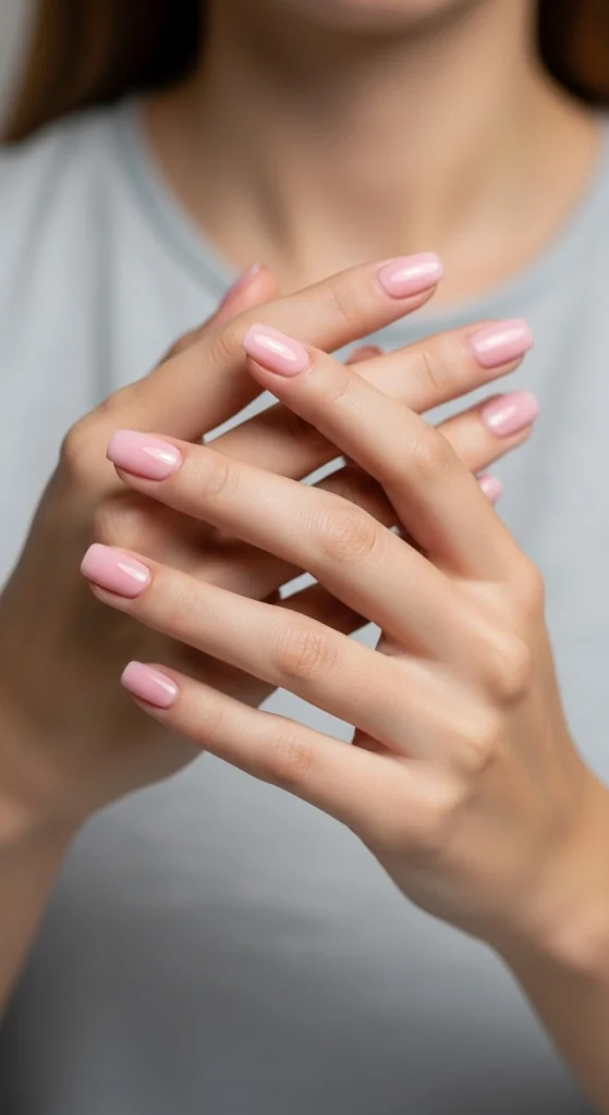 Sheer Pink Elegance