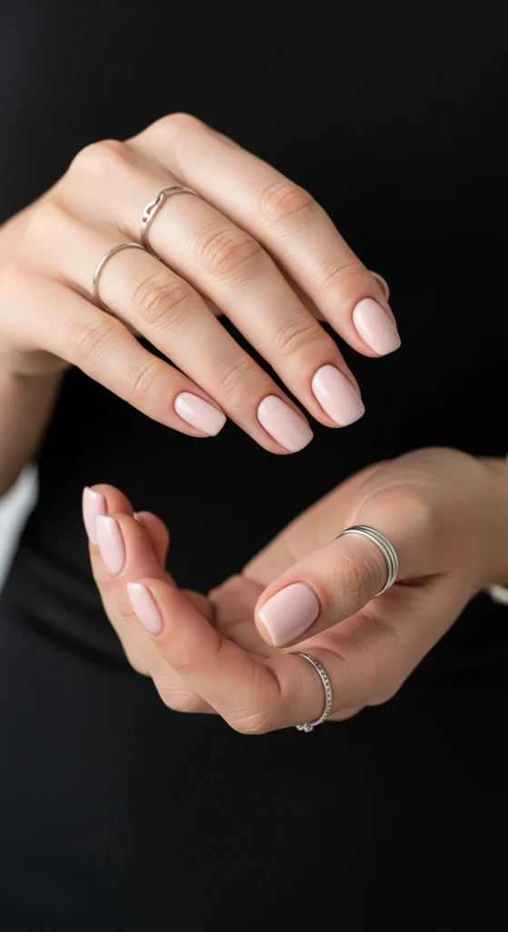 Short and Sleek Nails for Everyday Luxury